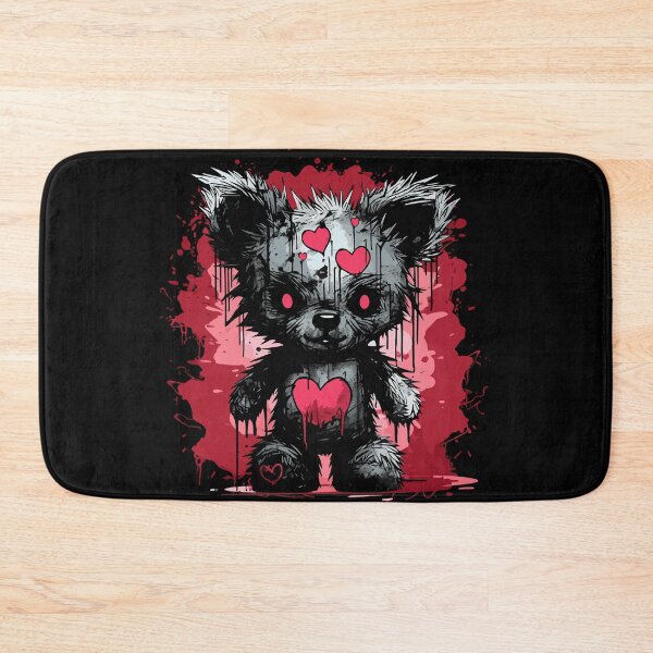 Item preview, Cute scary teddy bear designed and sold by drizzd.