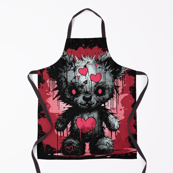 Item preview, Cute scary teddy bear designed and sold by drizzd.