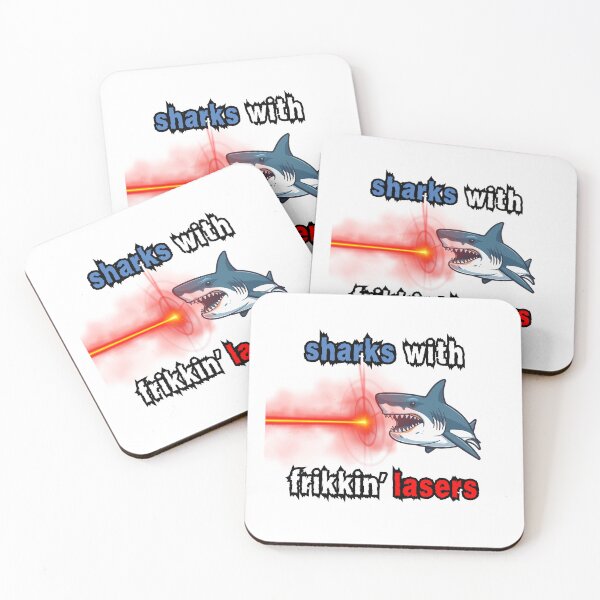 Item preview, Sharks with frikkin' lasers designed and sold by Ghoof-Wear.