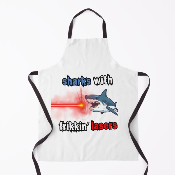 Item preview, Sharks with frikkin' lasers designed and sold by Ghoof-Wear.