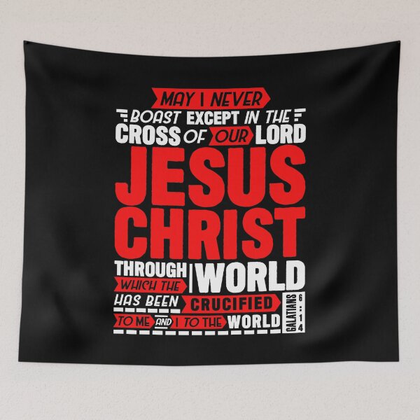 Item preview, Galatians 6:14 Our Lord Jesus Christ designed and sold by plushism.