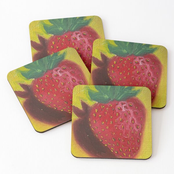 Item preview, Strawberry oil painting  designed and sold by SkylarSimpson.
