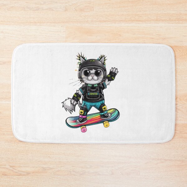Item preview, "MEOW MINI SKATEBOARD". SKATEBOARD LOVERS designed and sold by Obinne.