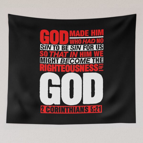 Item preview, 2 Corinthians 5:21 Righteousness designed and sold by plushism.