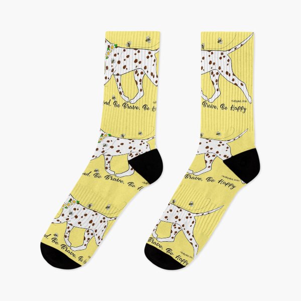 Item preview, Dalmatian Be Kind, Be Brave, Be Happy designed and sold by Atelier Cupcake.