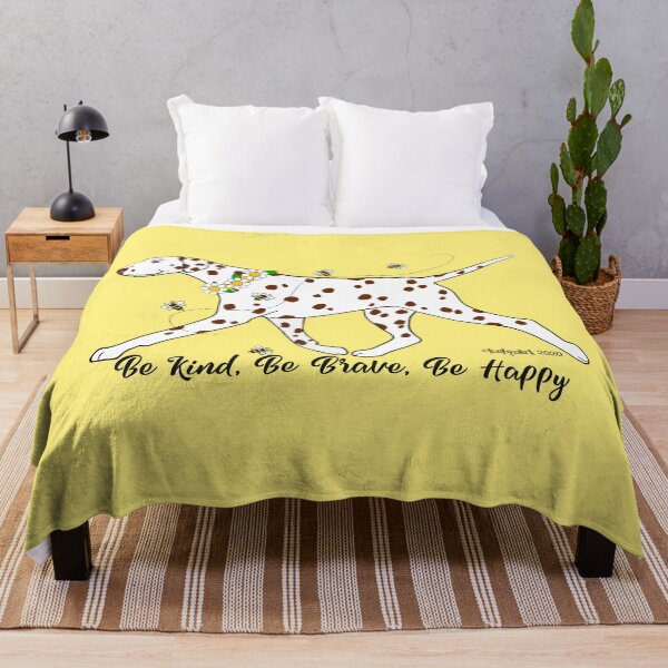 Item preview, Dalmatian Be Kind, Be Brave, Be Happy designed and sold by Atelier Cupcake.