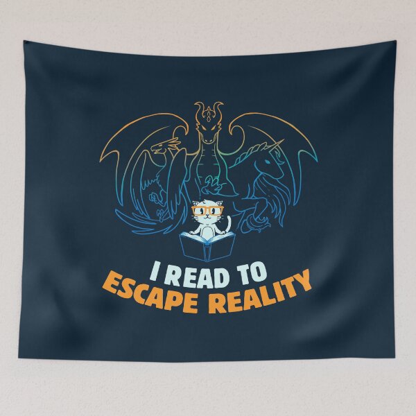Item preview, I Read To Escape Reality  designed and sold by koalateess.