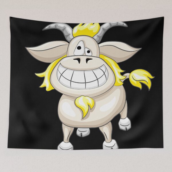 Item preview, Smiling goat designed and sold by Vilemo.