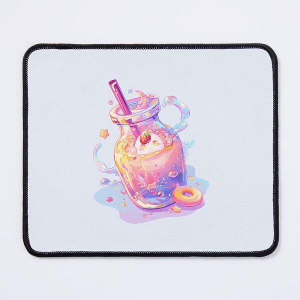 Item preview, White Strawberry Mochi Ocean Drink designed and sold by FigmaCreations.