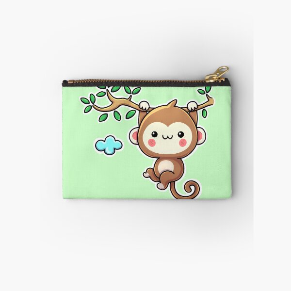 Item preview, Cute monkey swinging  designed and sold by Kiskadee-Draw.