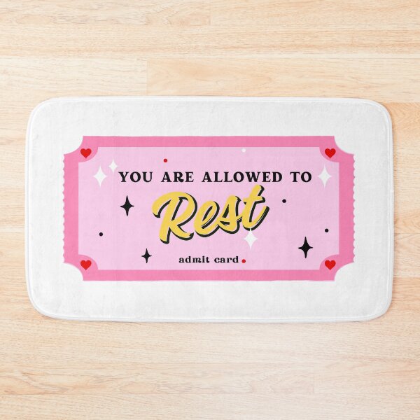 Item preview, You are Allowed to Rest designed and sold by BrushstrokeBlis.