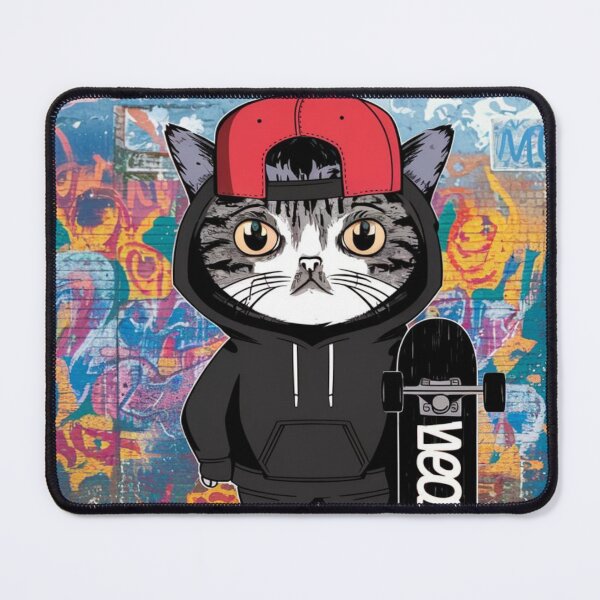 Item preview, MEOW SKATER GIF designed and sold by Obinne.