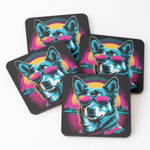 Item preview, When your little dog adopts glasses, each training session becomes a fashion challenge, with agile movements and resistant lenses accompanying every jump and run designed and sold by Pulsant  Paintings.