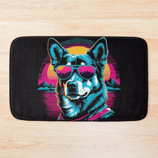 Item preview, When your little dog adopts glasses, each training session becomes a fashion challenge, with agile movements and resistant lenses accompanying every jump and run designed and sold by Pulsant  Paintings.