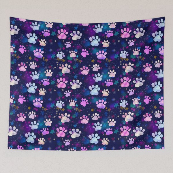 Item preview, Paw Prints in Space designed and sold by Paxy Designs.