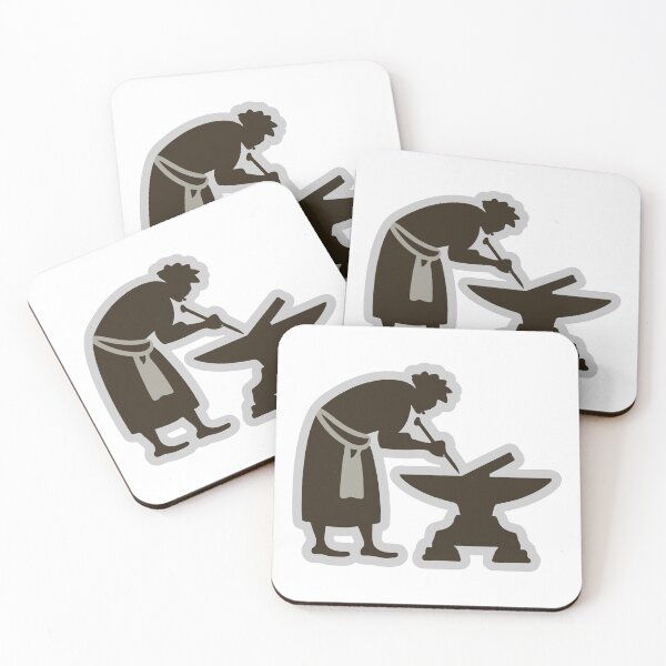 Item preview, Ancient Blacksmith Silhouette designed and sold by NiftyWrx.