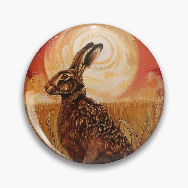 Item preview, Brown Hare Sunrise designed and sold by thewandswant.