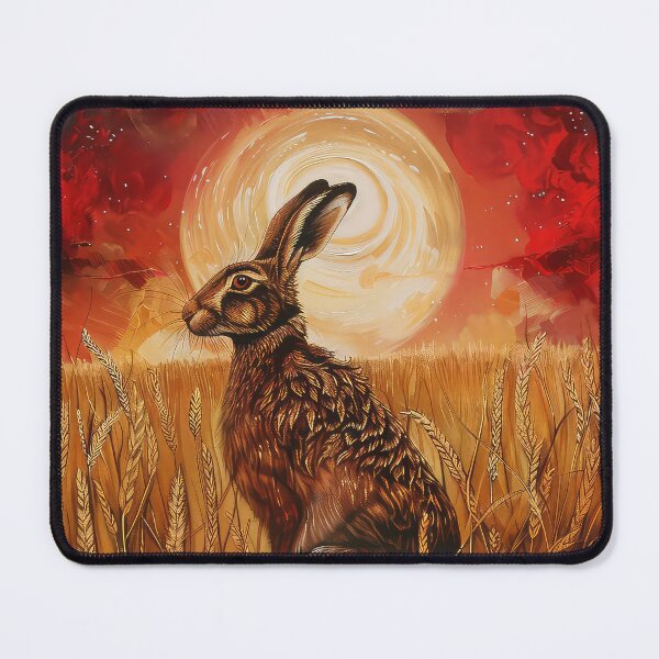 Item preview, Brown Hare Sunrise designed and sold by thewandswant.