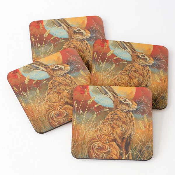 Item preview, Brown Hare Sunrise designed and sold by thewandswant.