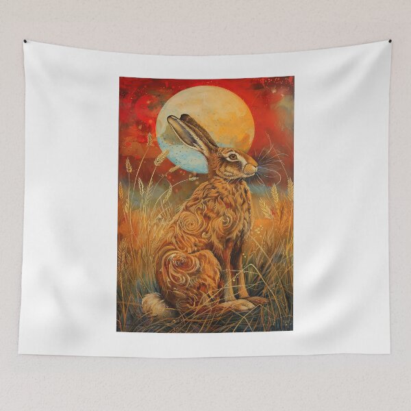 Item preview, Brown Hare Sunrise designed and sold by thewandswant.