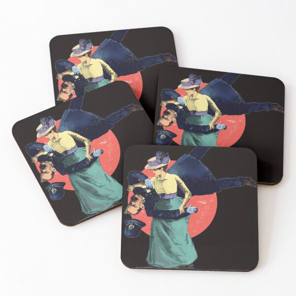 Item preview, Suffragette Edith Margaret Garrud Teaching SelfDefense designed and sold by DaroldHowell.