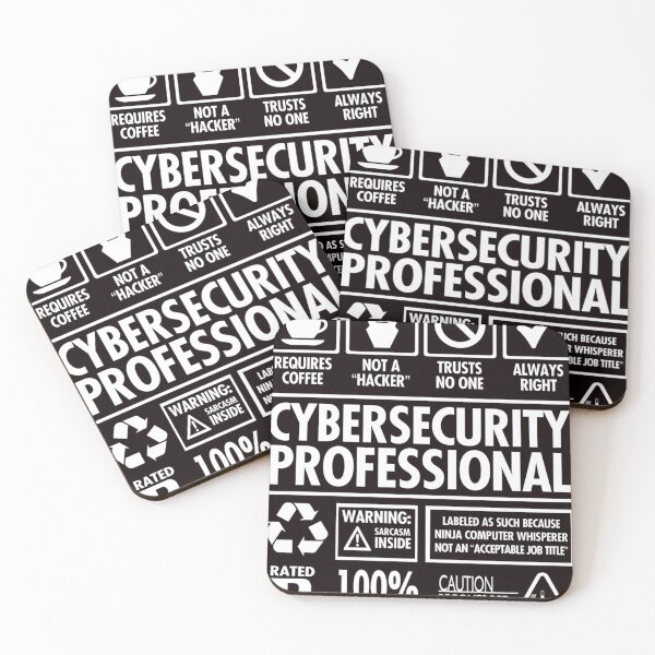 Item preview, Cybersecurity Not A Hacker Funny designed and sold by FrancoisBourge.