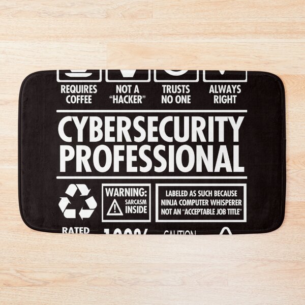 Item preview, Cybersecurity Not A Hacker Funny designed and sold by FrancoisBourge.