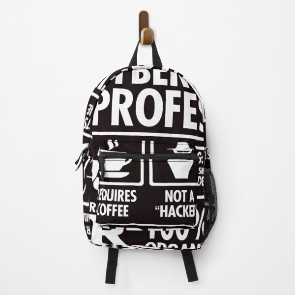 Item preview, Cybersecurity Not A Hacker Funny designed and sold by FrancoisBourge.