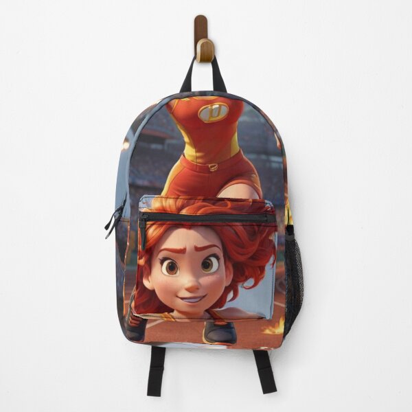 Item preview, Fire Girl is having fun on the track! designed and sold by Toonlympics.
