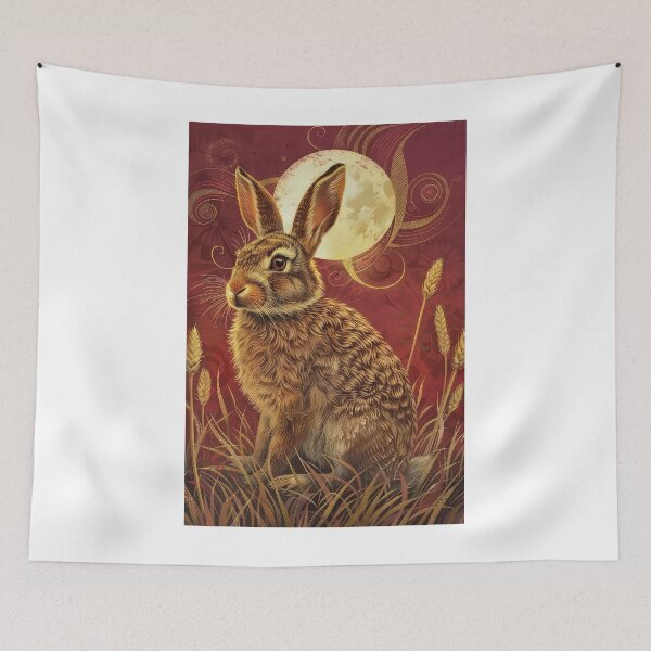 Item preview, Brown Hare Sunrise designed and sold by thewandswant.