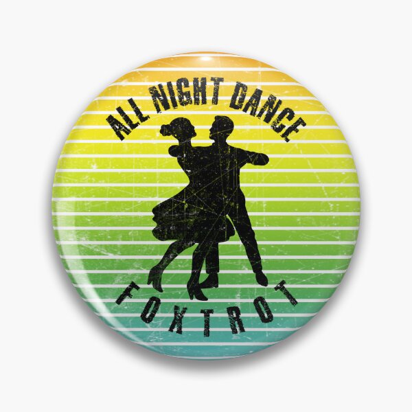 Item preview, Black silhouette of a couple dancing foxtrot against a background of colorful stripes designed and sold by HarridanCreates.