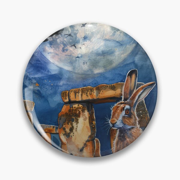 Item preview, Stone Henge Hare designed and sold by thewandswant.