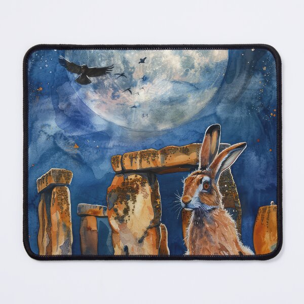 Item preview, Stone Henge Hare designed and sold by thewandswant.