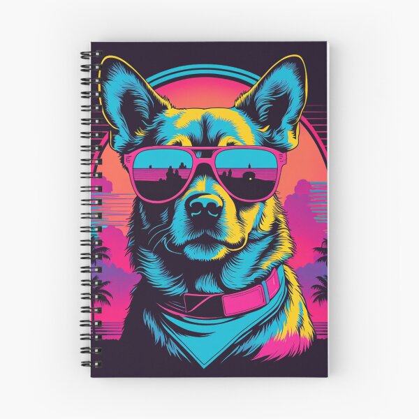 Item preview, Dog with glasses the fashion confidant who turns even the simplest task into a demonstration of elegance, with delicate paws and expressive lenses designed and sold by Pulsant  Paintings.