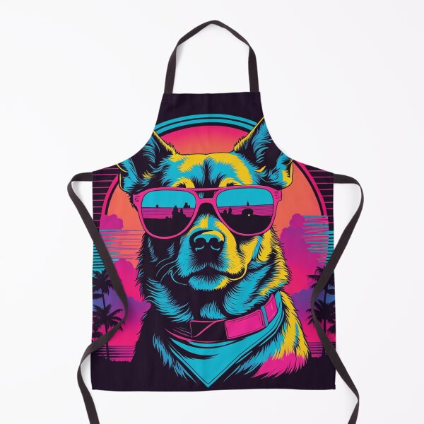 Item preview, Dog with glasses the fashion confidant who turns even the simplest task into a demonstration of elegance, with delicate paws and expressive lenses designed and sold by Pulsant Paintings.