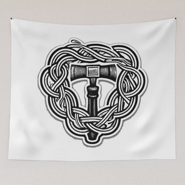 Item preview, Celtic Knot Blacksmith Hammer Design designed and sold by NiftyWrx.