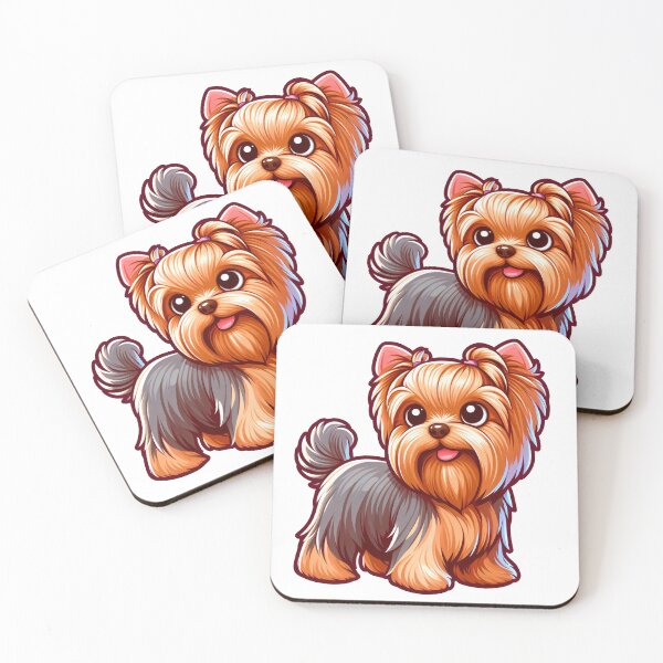 Item preview, Cute Yorkshire terrier dog designed and sold by tomamatear.