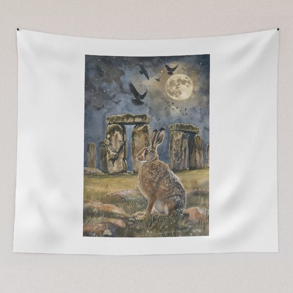 Item preview, Hare Henge Pagan designed and sold by thewandswant.