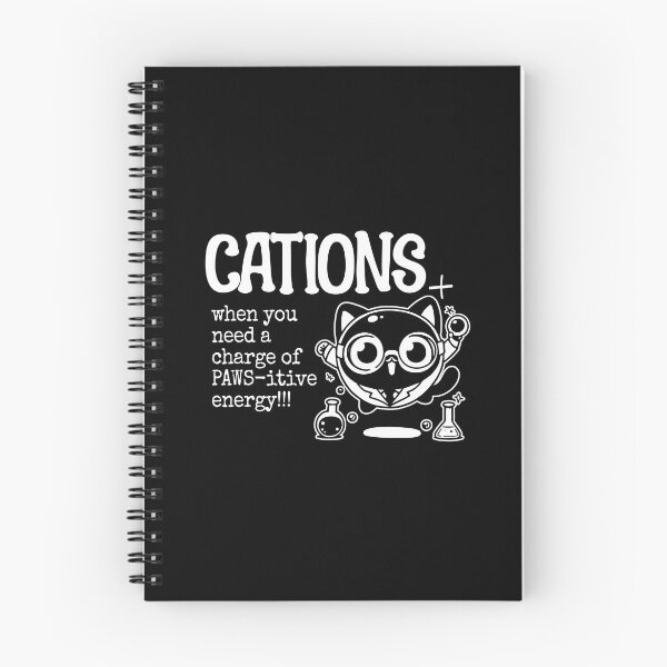 Aperçu de l'œuvre Cations | Charge positive | Jeux de mots geek | nerd de la physique | Électron créée et vendue par themichetti.