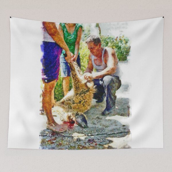Item preview, Man kills the sheep designed and sold by Giuseppe Cocco.