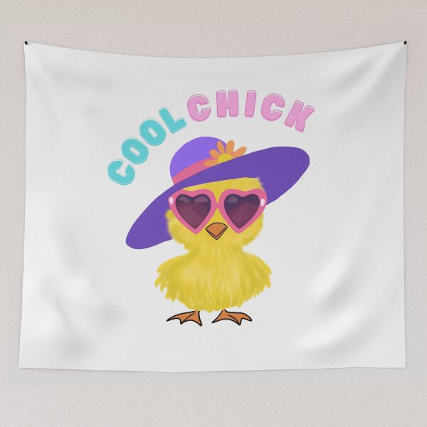 Item preview, Cool Chick - Cute Girly Easter Gift designed and sold by Leufia.