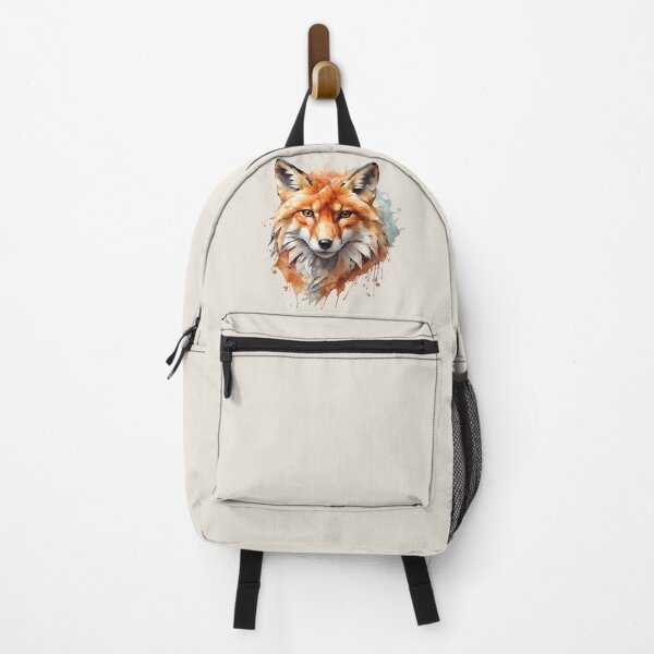 Item preview, Polygon Fox Face - Watercolor Painting designed and sold by PolygonPinnacle.