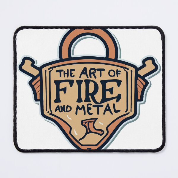 Item preview, Blacksmith Art of Fire and Metal Classic Design designed and sold by NiftyWrx.