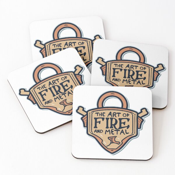 Item preview, Blacksmith Art of Fire and Metal Classic Design designed and sold by NiftyWrx.