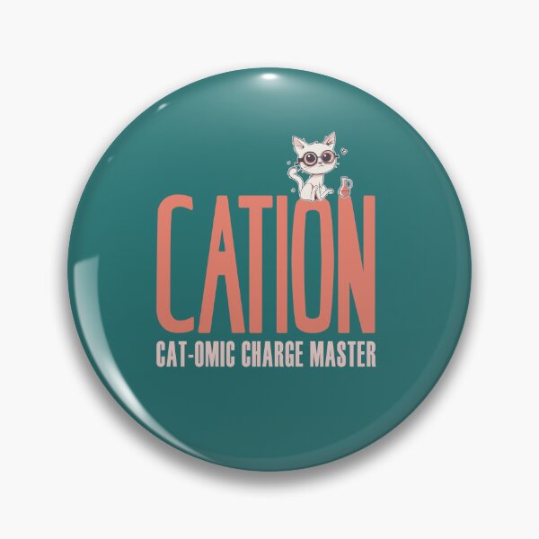 Item preview, Cations | Catomic | Positive charge | atom jokes | biology humor designed and sold by themichetti.