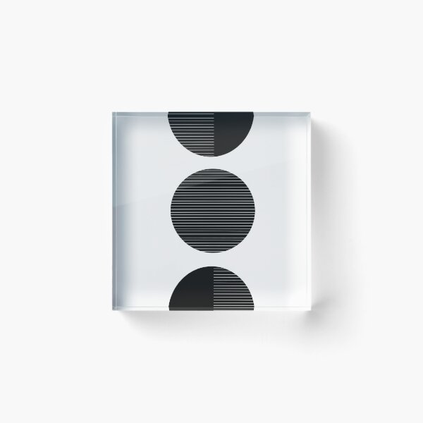 Item preview, Geometric  Modern Art with Circle designed and sold by Greyat.