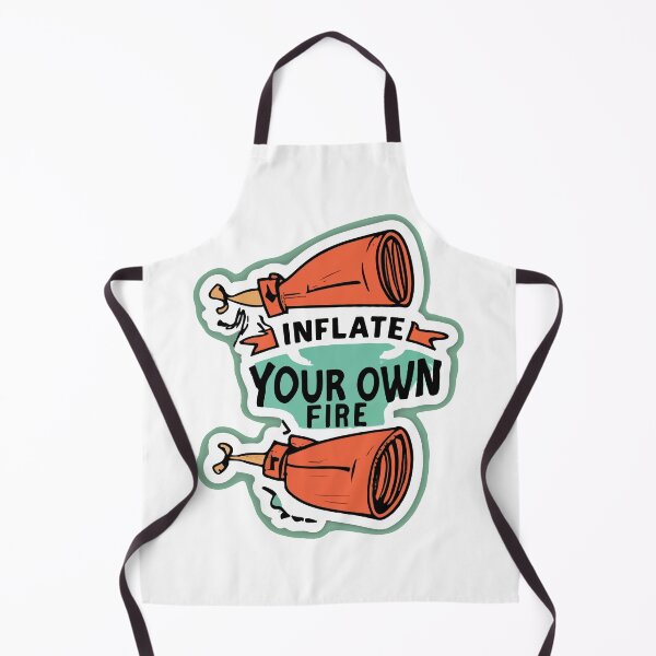 Item preview, Inflate Your Own Fire - Blacksmith Pop Art designed and sold by NiftyWrx.