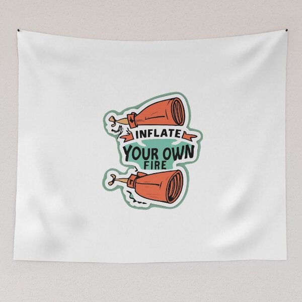 Item preview, Inflate Your Own Fire - Blacksmith Pop Art designed and sold by NiftyWrx.