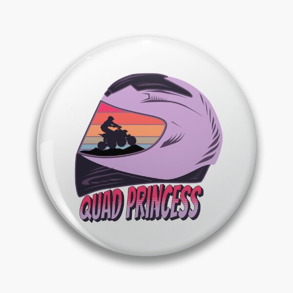 Item preview, Dirt Bike Girls Quad Riding Four Wheeler ATV Quad Princess designed and sold by Nicole Creates.