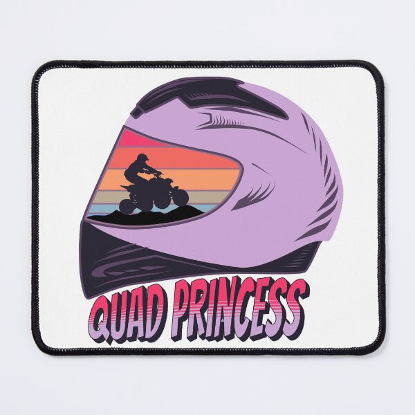Item preview, Dirt Bike Girls Quad Riding Four Wheeler ATV Quad Princess designed and sold by Nicole Creates.